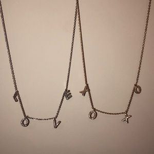 Urban outfitters charm necklaces